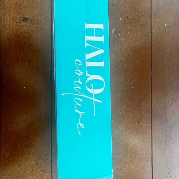 B4/27 HALOCOUTURE Machine tied wefts 16” 100% Remy Human Hair Extensions - Picture 3 of 3